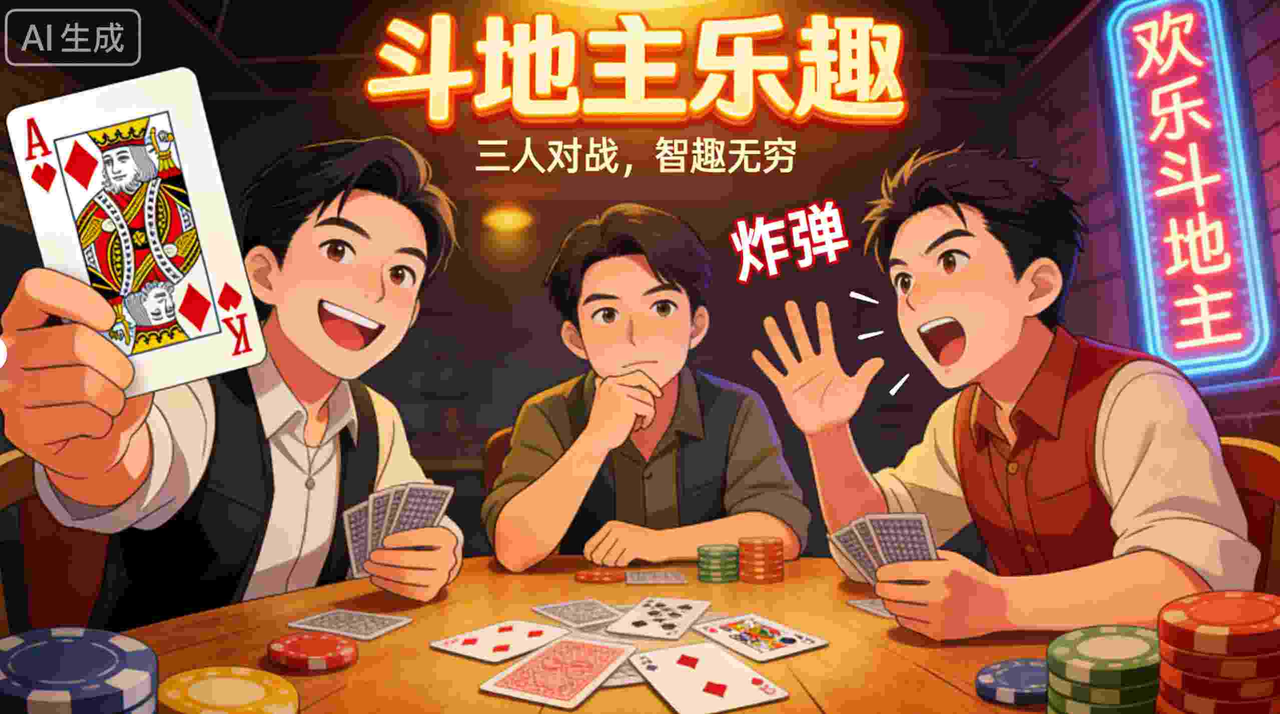 斗地主带给我的第一个乐趣，是那种“掌控节奏”的满足感，